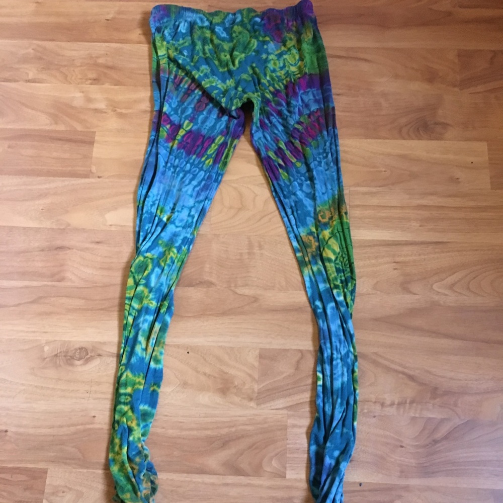 One of a kind Hand Tye Died leggings